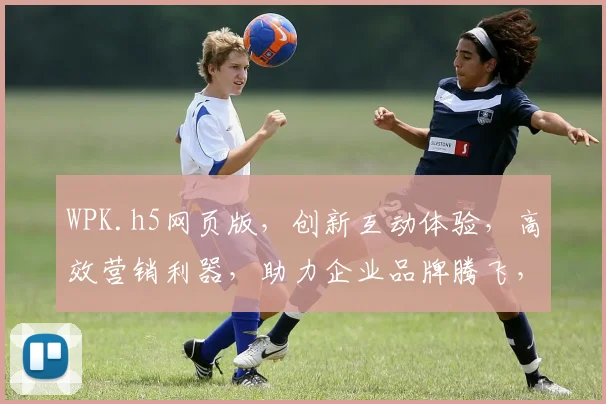 WPK.h5网页版，创新互动体验，高效营销利器，助力企业品牌腾飞，三重亮点，不容错过